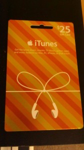 cheap discounted itunes giftcard