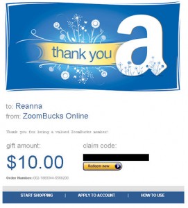 Free amazon gift card, zoombucks, sites like swagbucks, 