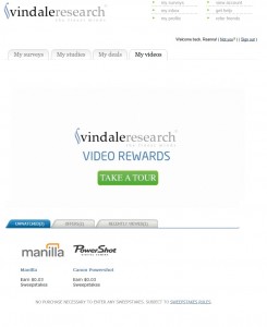 vindale research paid videos,