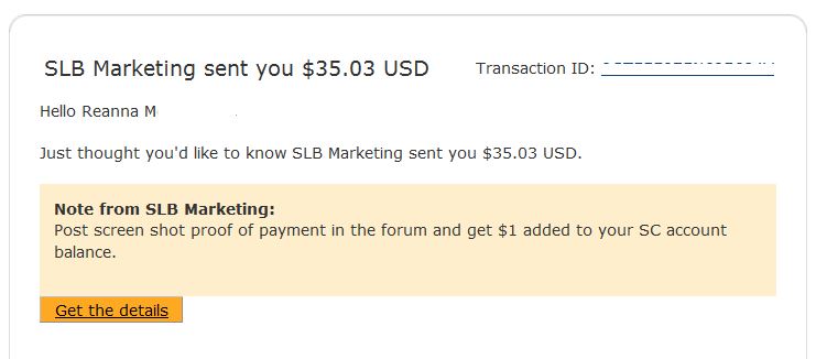 squishycash payment proof